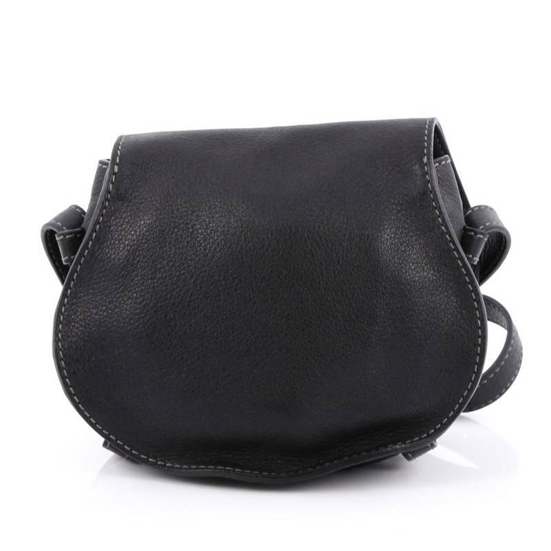 Chloe Marcie Crossbody Bag Leather Small In Good Condition In NY, NY