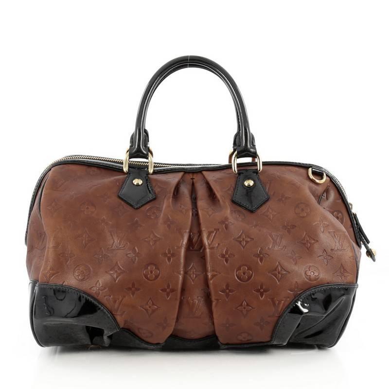 Women's or Men's Louis Vuitton Stephen Handbag Monogram Embossed Leather