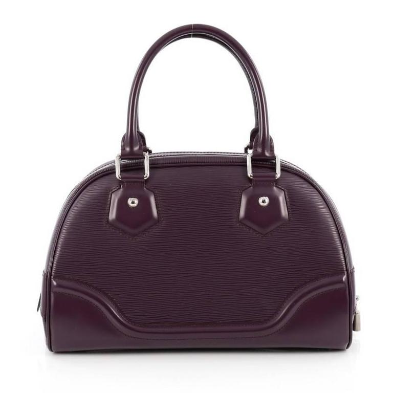 Louis Vuitton Montaigne Bowling Bag Epi Leather PM at 1stdibs
