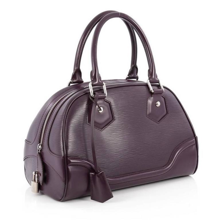 Louis Vuitton Montaigne Bowling Bag Epi Leather PM at 1stdibs