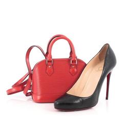 Louis Vuitton  Alma Handbag Epi Leather Nano