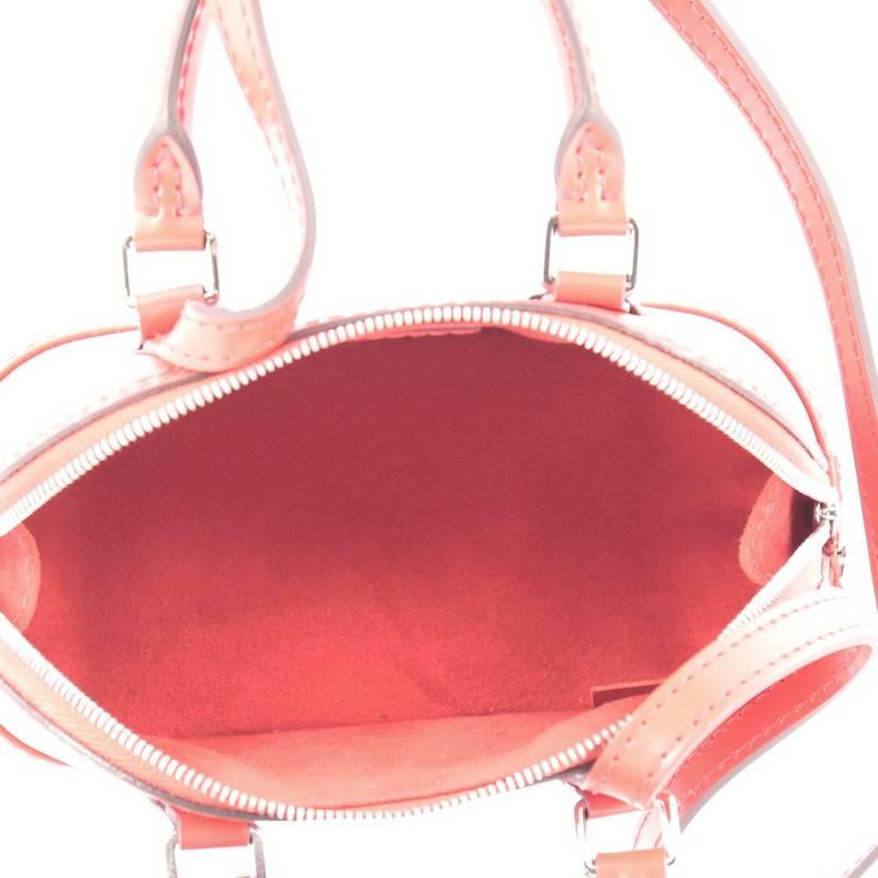 Louis Vuitton  Alma Handbag Epi Leather Nano 1