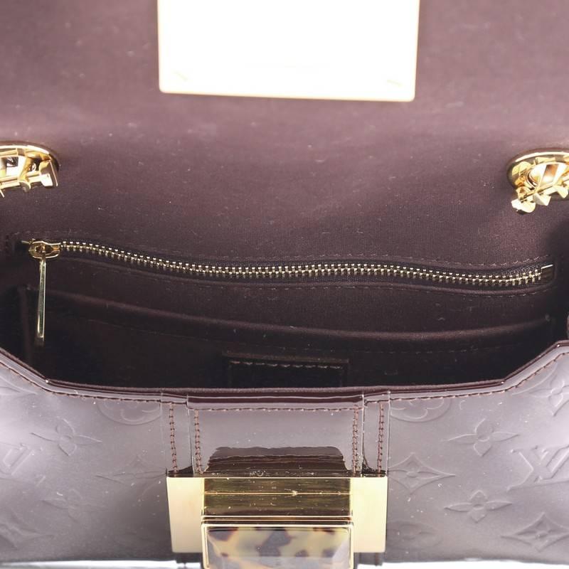Louis Vuitton Vermont Avenue Monogram Vernis Handbag  1