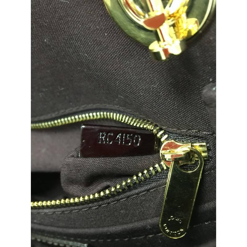 Louis Vuitton Vermont Avenue Monogram Vernis Handbag  2