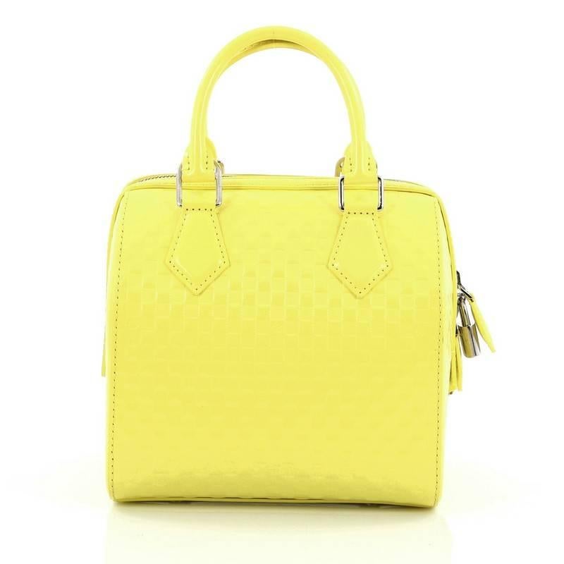 Louis Vuitton Speedy Cube Bag Facette PM In Good Condition In NY, NY