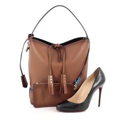 Louis Vuitton NN 14 Cuir Nuance Bucket Bag Leather GM