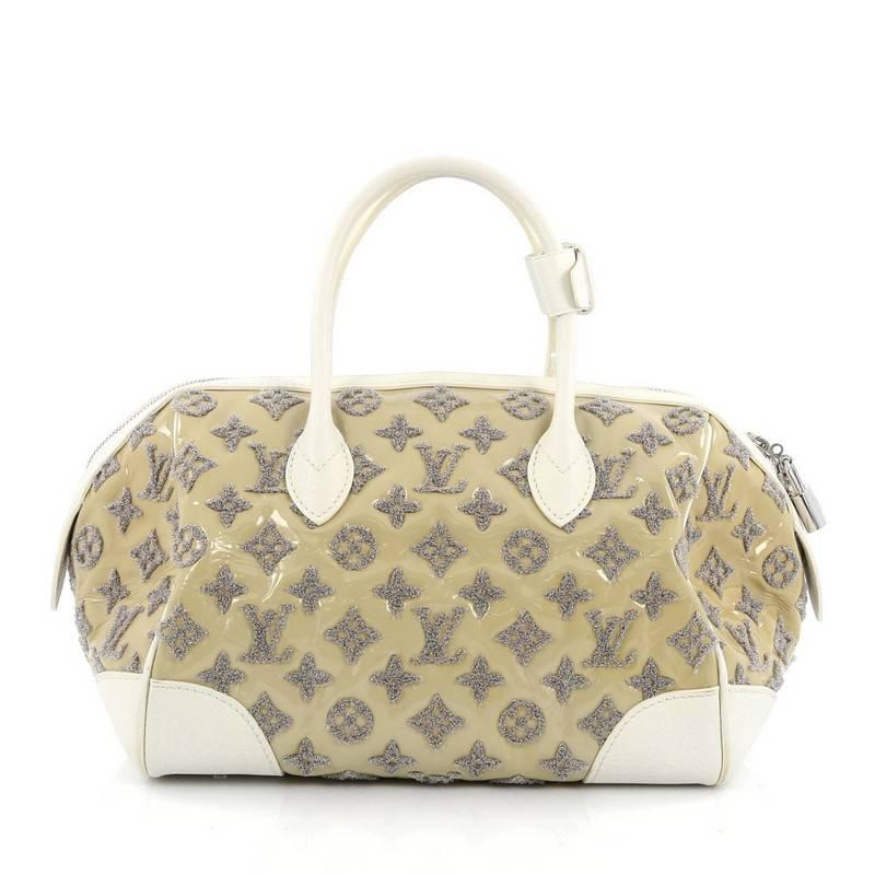 Louis Vuitton Round Speedy Bag Monogram Bouclettes In Good Condition In NY, NY
