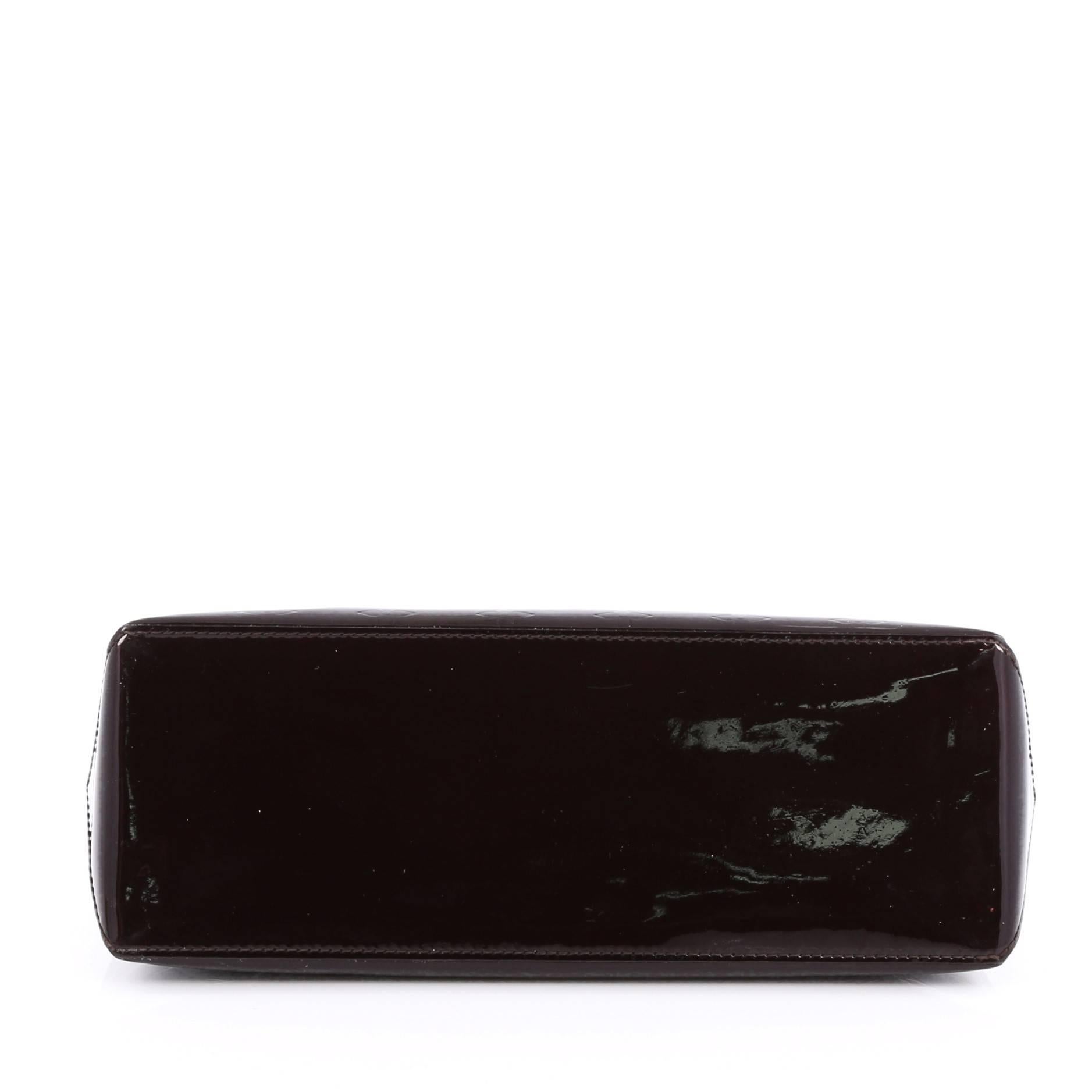 Louis Vuitton Wilshire Handbag Monogram Vernis PM 1