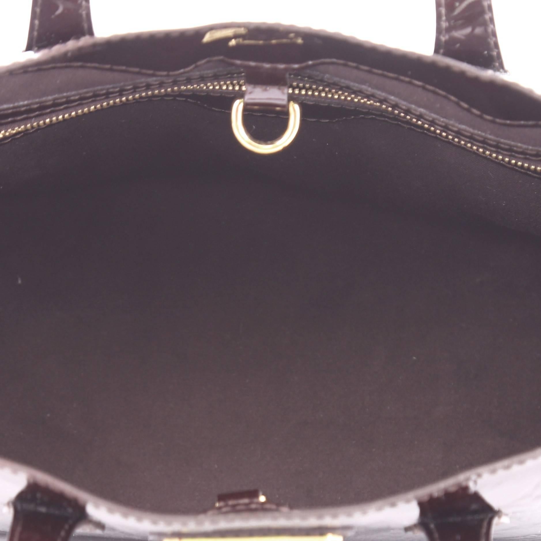 Women's or Men's Louis Vuitton Wilshire Handbag Monogram Vernis PM