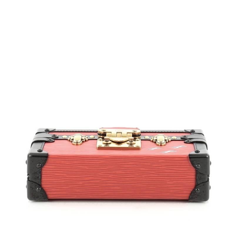Women's Louis Vuitton Petite Malle Handbag Epi Leather