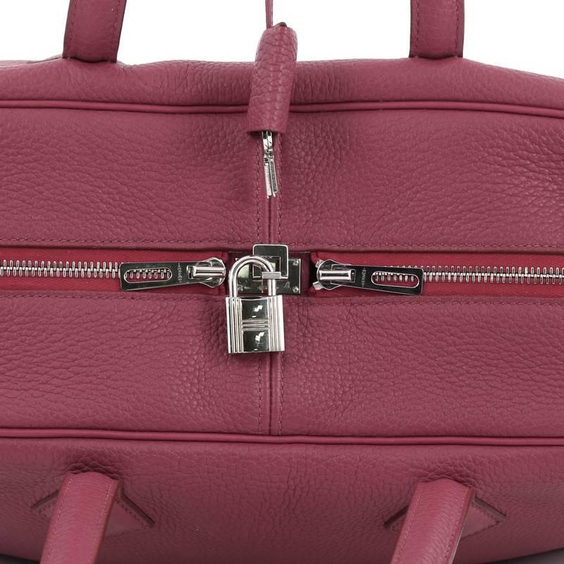 Hermes Victoria II Handbag Clemence 35 2
