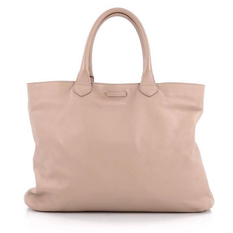 Burberry Studley Tote Leather Medium at 1stDibs