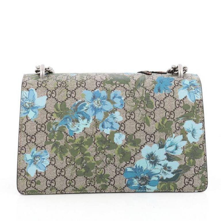 Gucci Dionysus Handbag Blooms Print Embroidered GG Coated Canvas Small at  1stDibs | gucci dionysus blooms