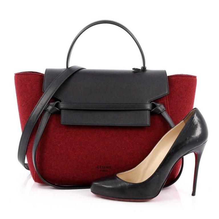 celine tweed bag