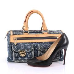 Louis Vuitton Neo Speedy Bag Denim