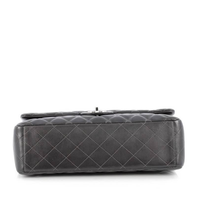 Women's Chanel Classic Double Flap Bag Quilted Lambskin Maxi