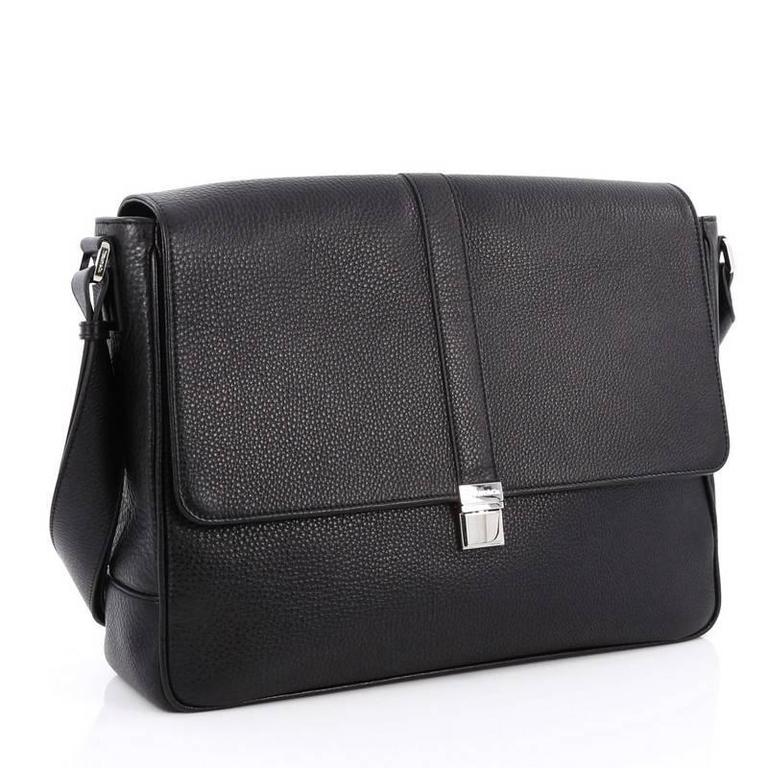 Tiffany and Co. Easton Messenger Bag Leather at 1stDibs