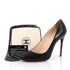 Chanel CC Box Clutch Plexiglass Small
