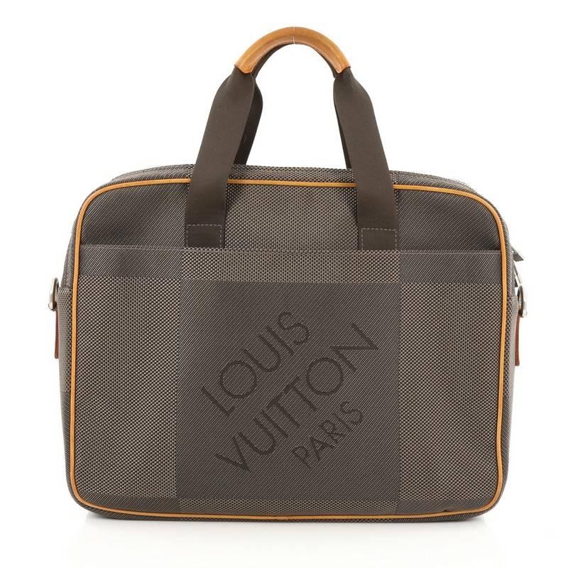 Louis Vuitton Geant Associe Briefcase Limited Edition Canvas GM In Good Condition In NY, NY