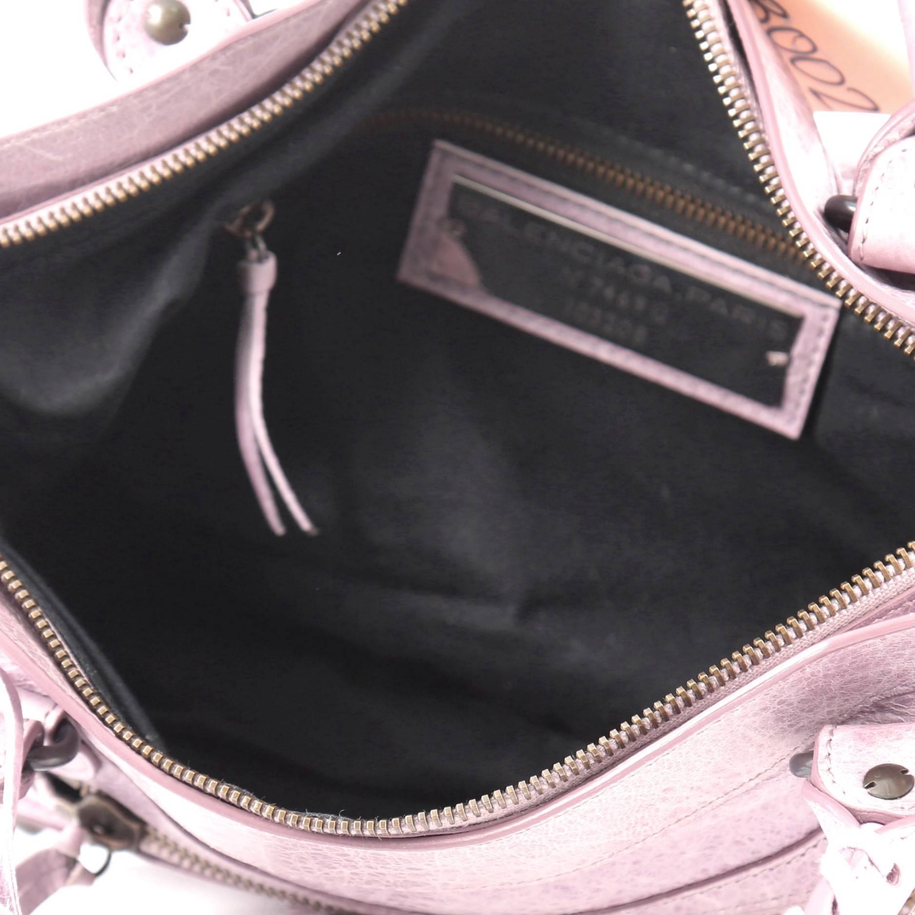 Women's or Men's Balenciaga First Classic Studs Handbag Leather