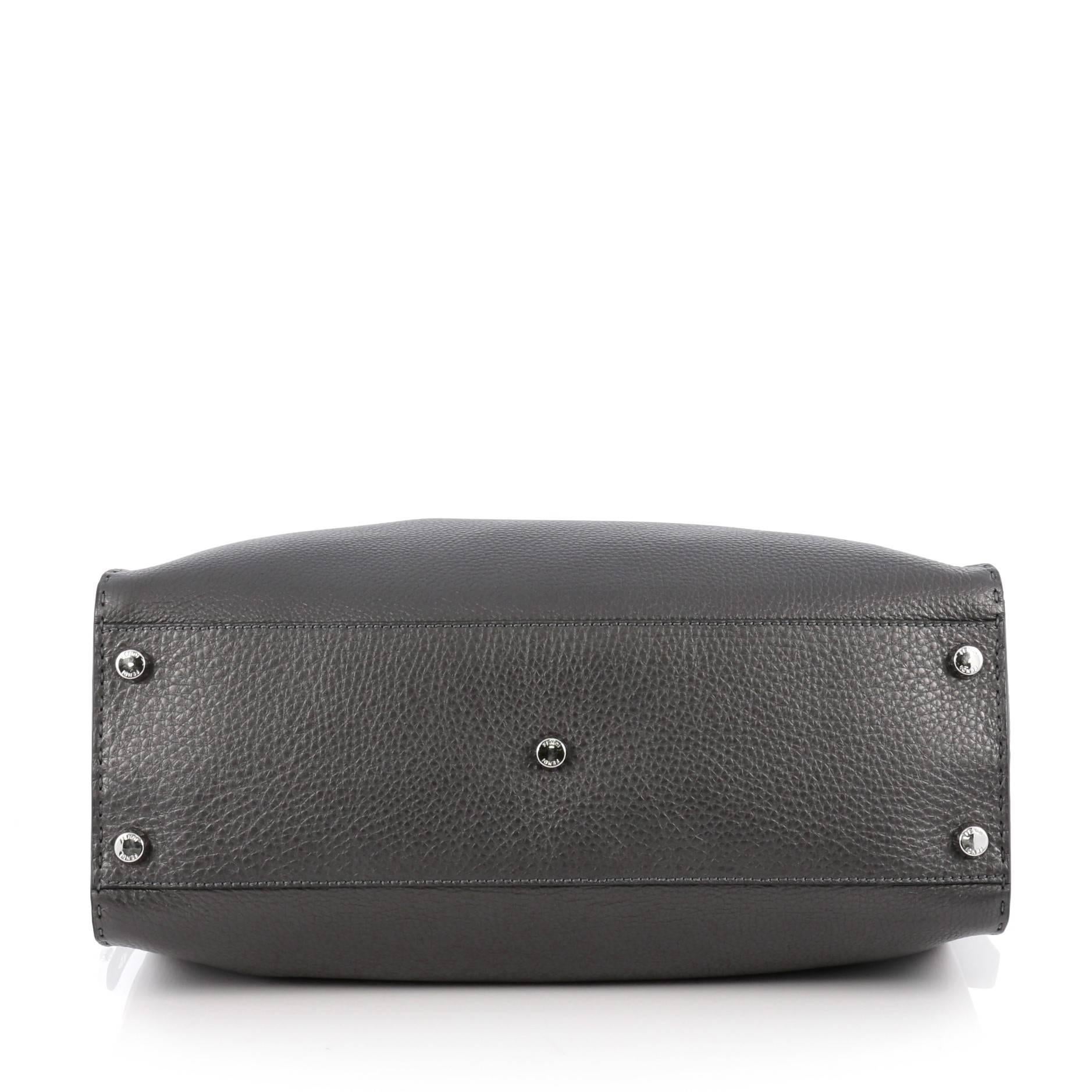 Fendi Selleria Peekaboo Monster Handbag Leather XL 1