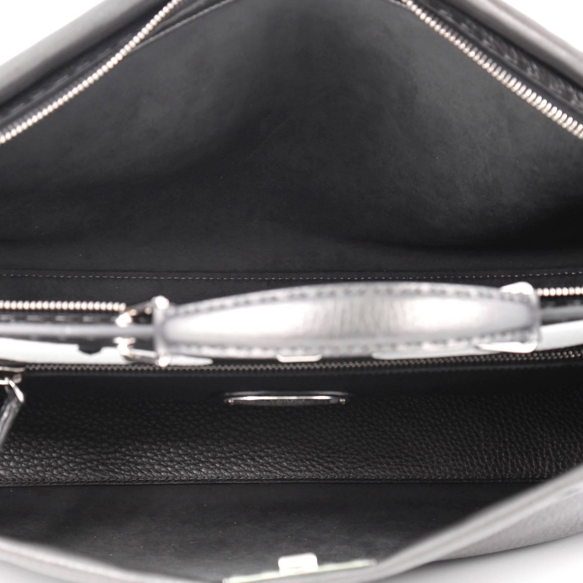 Fendi Selleria Peekaboo Monster Handbag Leather XL 2
