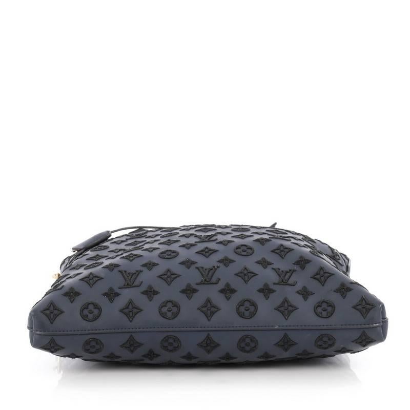 Louis Vuitton Lockit Handbag Limited Edition Monogram Addiction Rubber Vertical In Good Condition In NY, NY