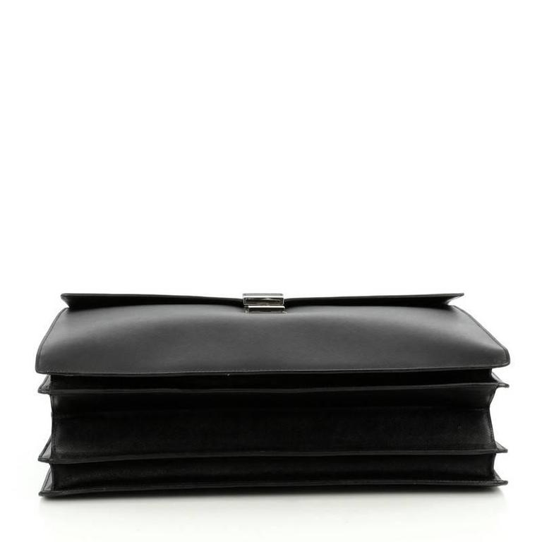 Prada Combination Lock Briefcase Saffiano Leather at 1stDibs