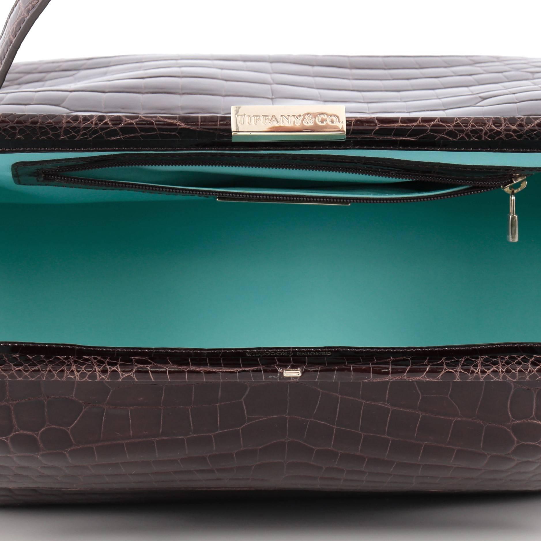 Tiffany & Co. Laurelton Handbag Crocodile 2