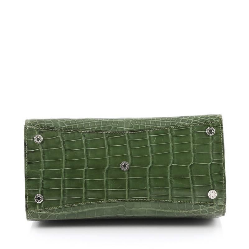 Women's Tiffany & Co. Maddie Lunchbox Bag Crocodile Small