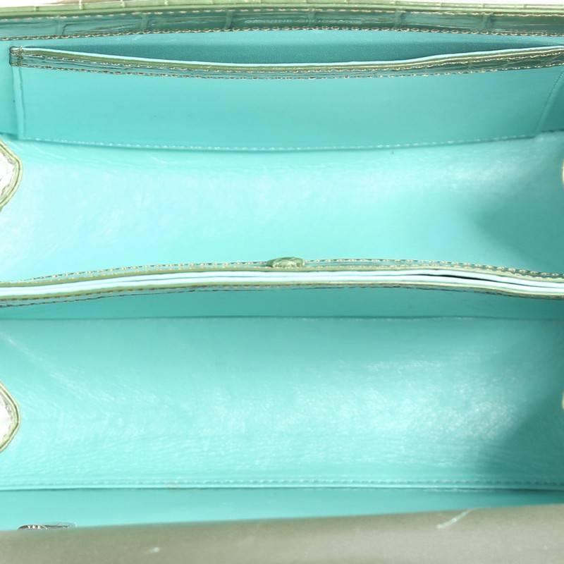Tiffany & Co. Maddie Lunchbox Bag Crocodile Small 1