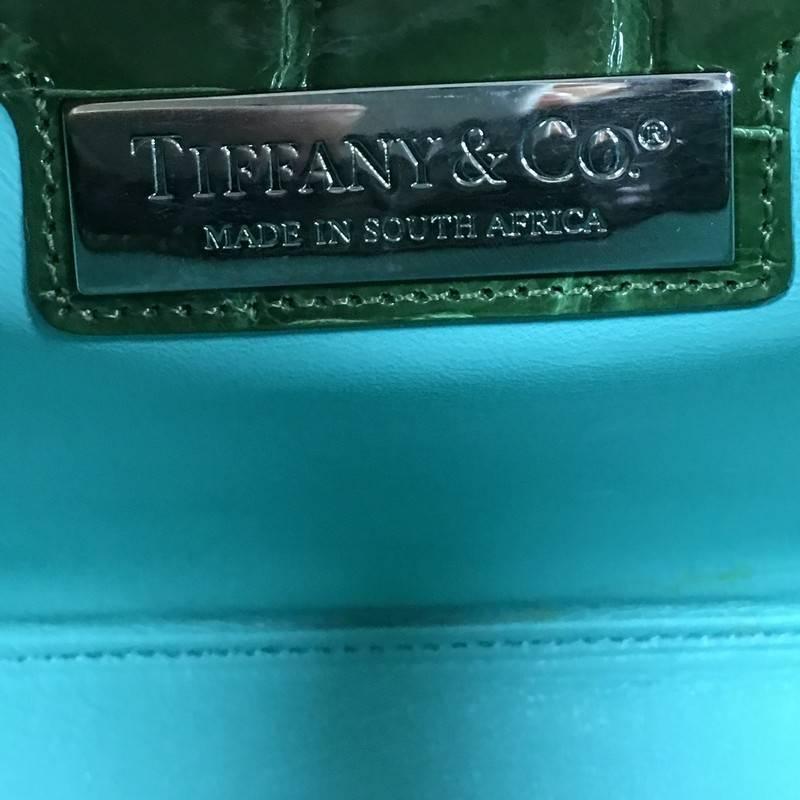 Tiffany & Co. Maddie Lunchbox Bag Crocodile Small 2