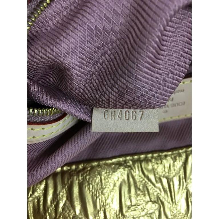 Louis Vuitton Limelight Clutch Metallic Jacquard Textile GM at 1stDibs