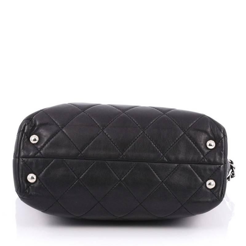 Chanel In The Business Tote Quilted Lambskin Small 1