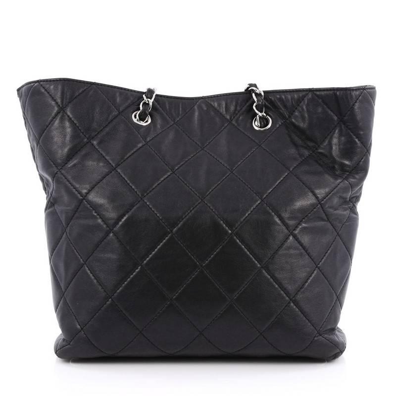 Women's or Men's Chanel In The Business Tote Quilted Lambskin Small