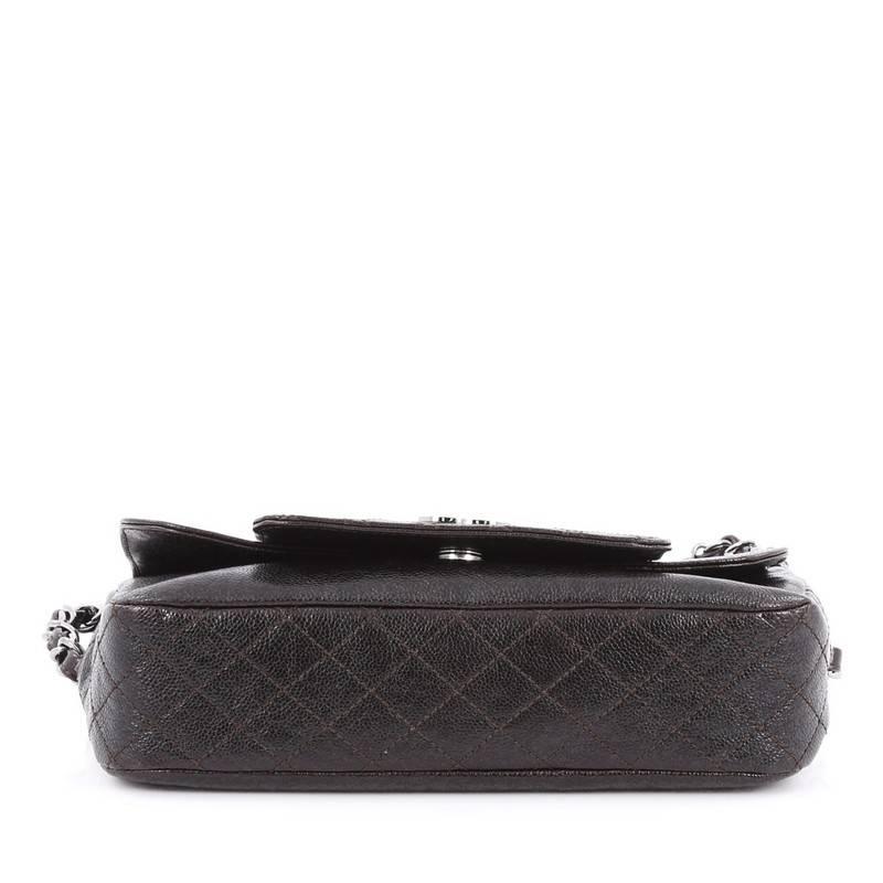 Women's Chanel Pocket In The City Flap Bag Caviar