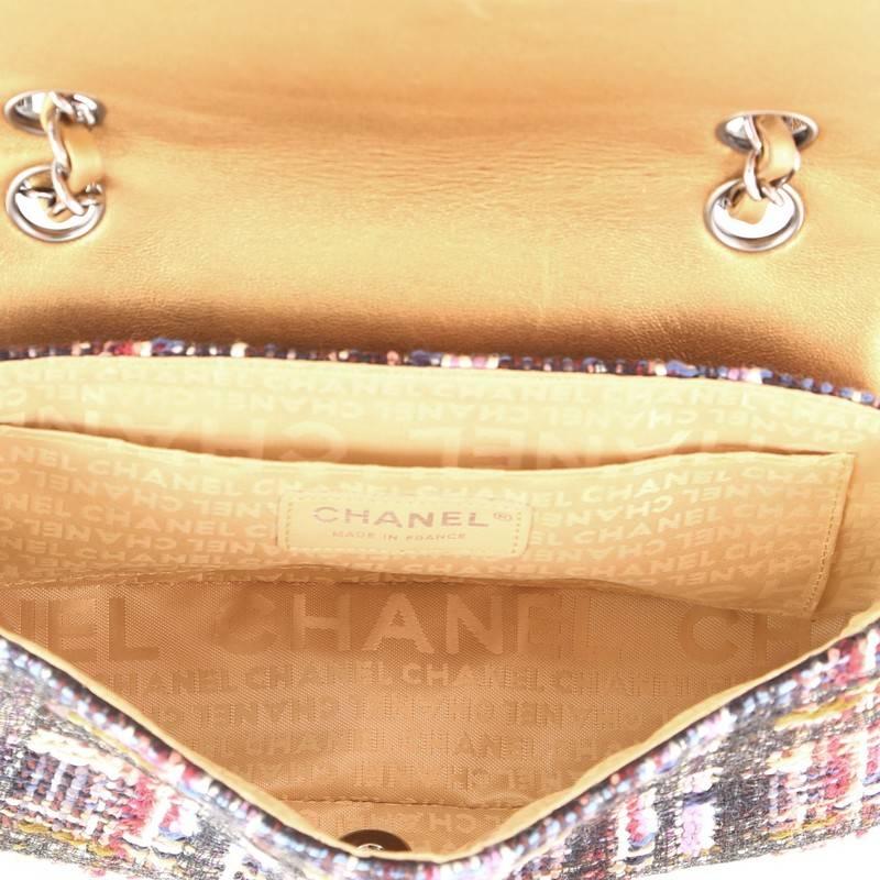 Chanel Flap Bag Tweed with Swarovski Small 1