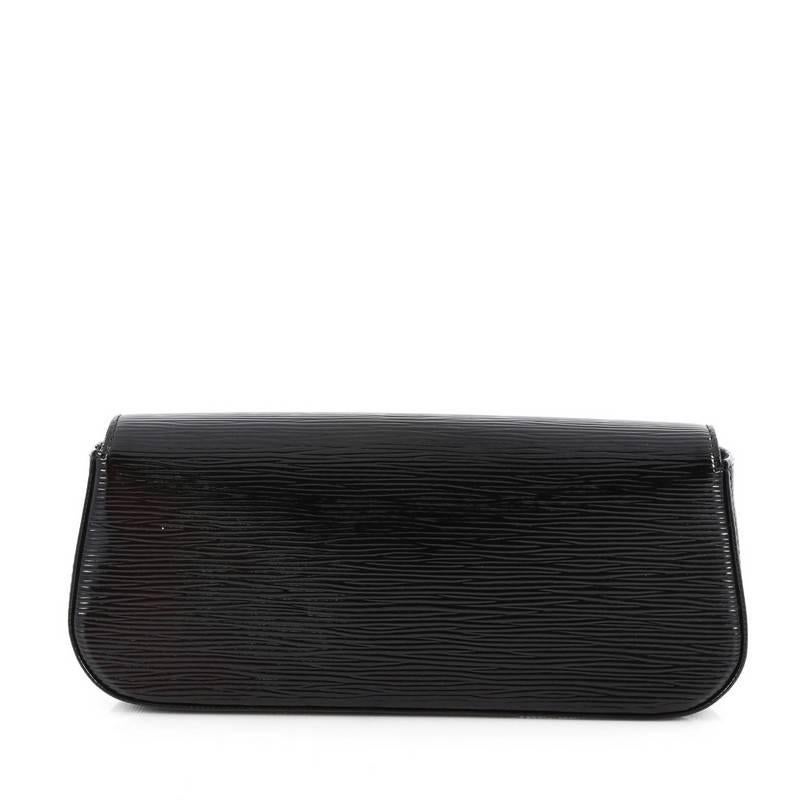 Louis Vuitton Sobe Clutch Electric Epi Leather In Good Condition In NY, NY