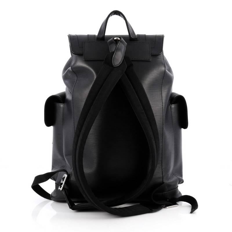 louis vuitton epi christopher backpack