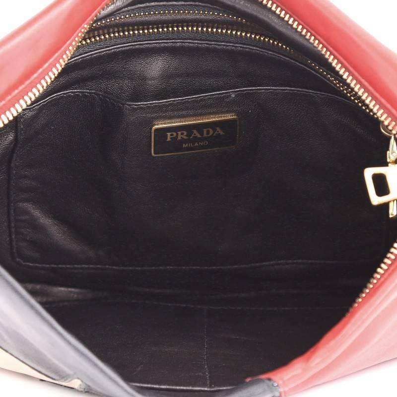 Prada 50's Graphic Clutch Nappa Leather 1