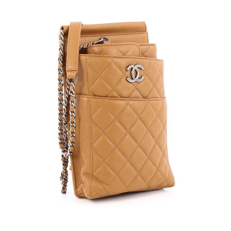 Chanel Waiter Bag Quilted Calfskin Mini In Good Condition In NY, NY