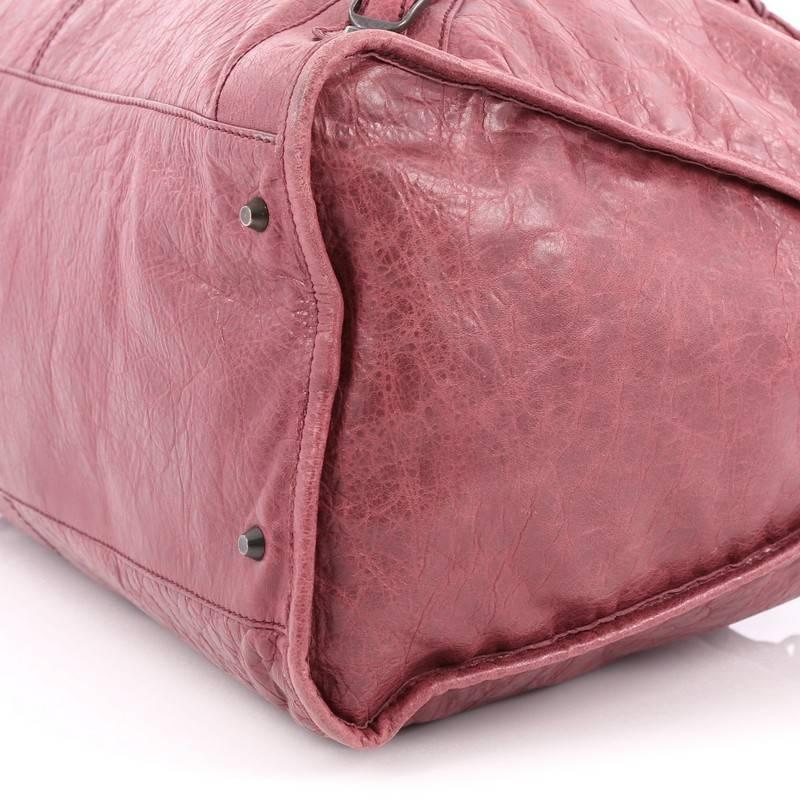 Balenciaga  Weekender Classic Studs Handbag Leather 2