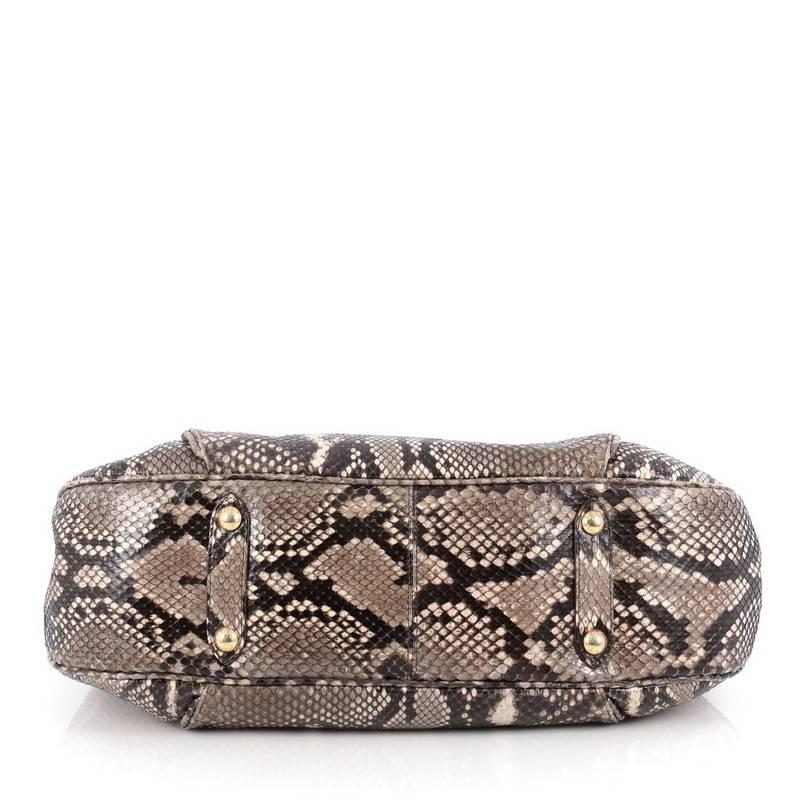 Women's or Men's Louis Vuitton Galliera Handbag Smeralda Python GM
