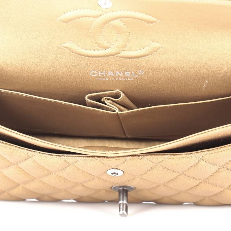Chanel Classic Double Flap Bag Quilted Caviar Medium 1