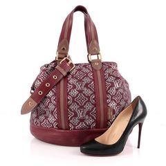 Louis Vuitton Aviator Handbag Limited Edition Monogram Jacquard
