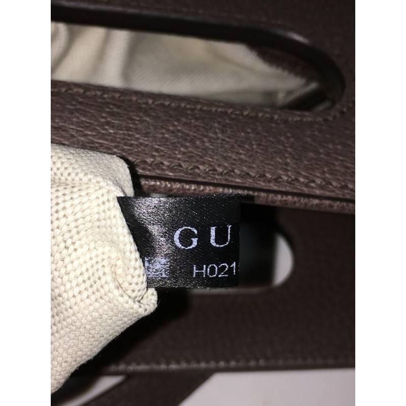 Gucci Donald Duck Soft Tote Embroidered GG Coated Canvas In Good Condition In NY, NY