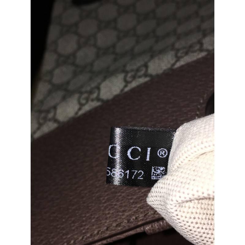 Women's or Men's Gucci Donald Duck Soft Tote Embroidered GG Coated Canvas