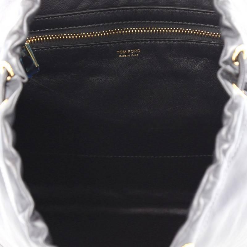 Tom Ford Medallion Flat Tote Leather Vertical 1