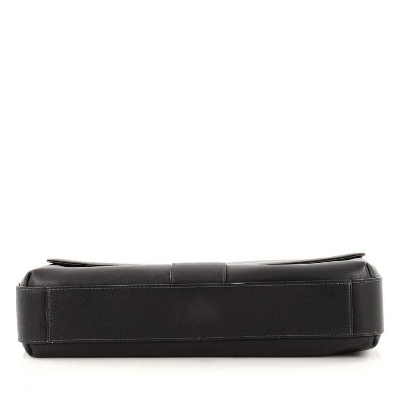 Women's Balenciaga Combination Lock Convertible Briefcase Leather Medium