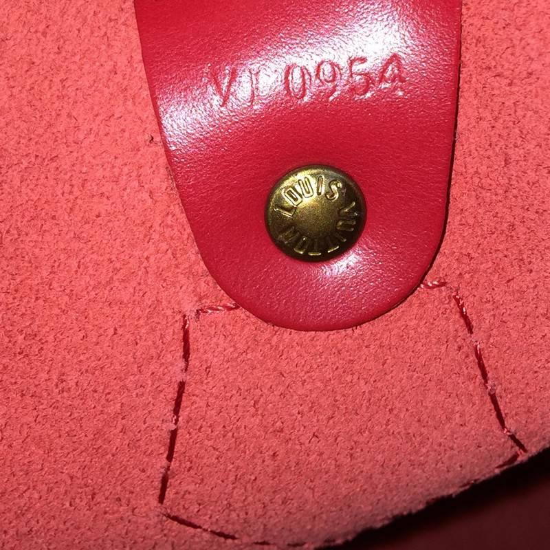 Louis Vuitton Speedy Handbag Epi Leather 30 2